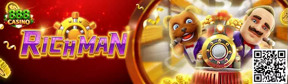 Vista central de RICH MAN para consultar más información en 888casinoguide.com
