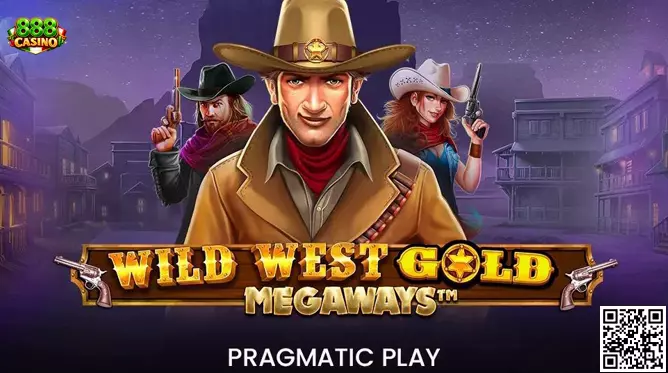 Wild West Gold Megaways imagen central en 888 Casino