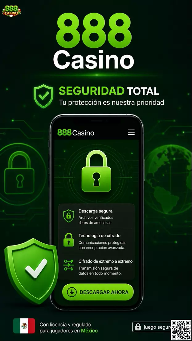 Descarga segura App 888 Casino