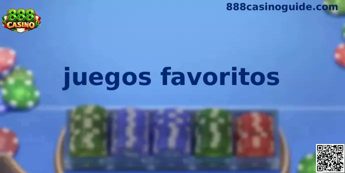 Interfaz de selección de juegos favoritos en 888 Casino México mostrando opciones de personalización